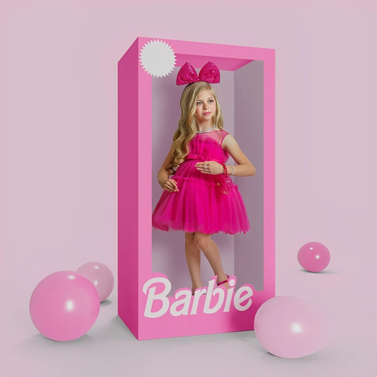 Custom Barbie Doll Display Box