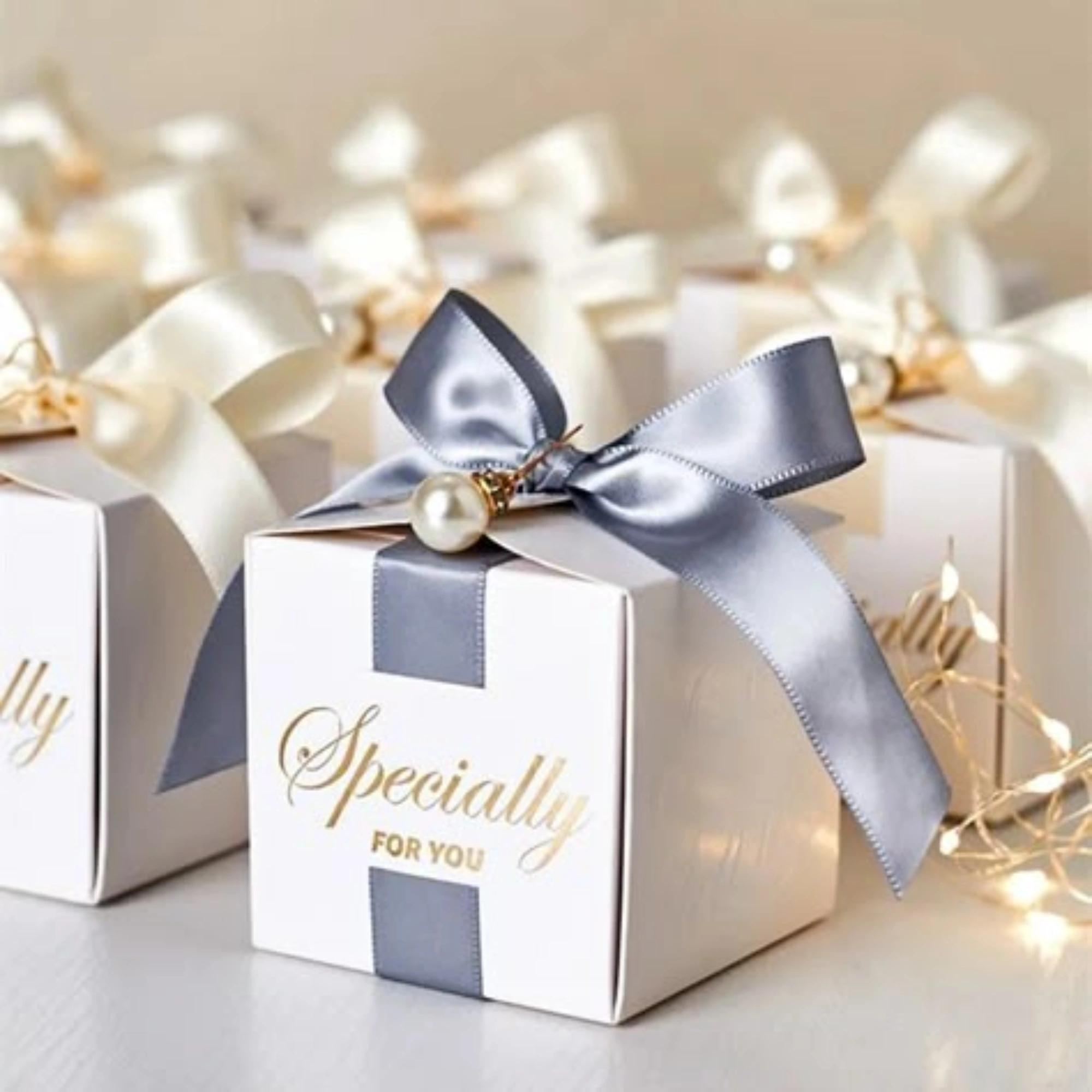 Custom Wedding Favor Candy Boxes